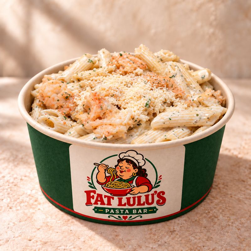 Velvet Lobster Penne from Fat Lulu's Pasta Bar